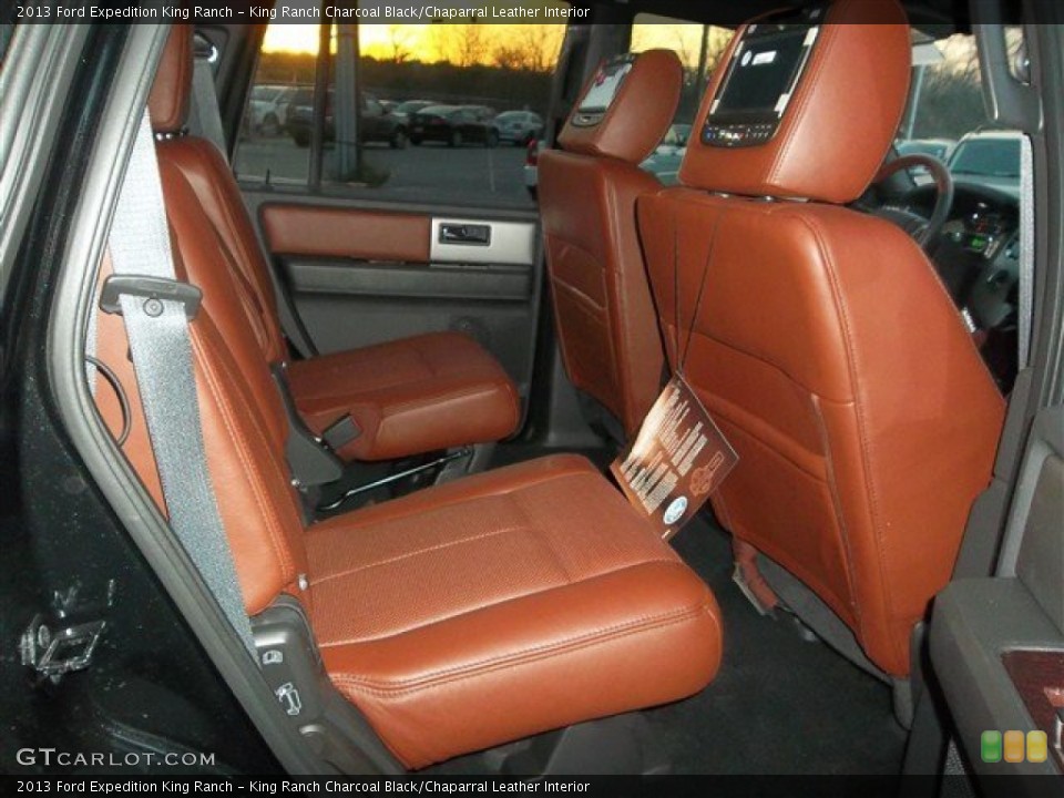 King Ranch Charcoal Black/Chaparral Leather Interior Rear Seat for the 2013 Ford Expedition King Ranch #78027382