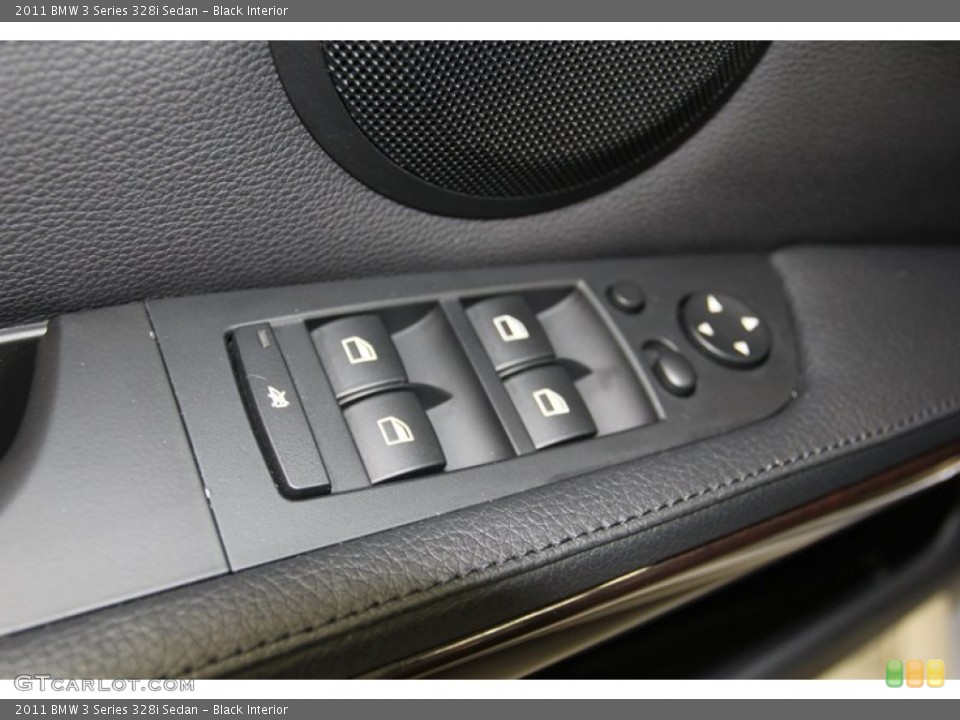 Black Interior Controls for the 2011 BMW 3 Series 328i Sedan #78027392