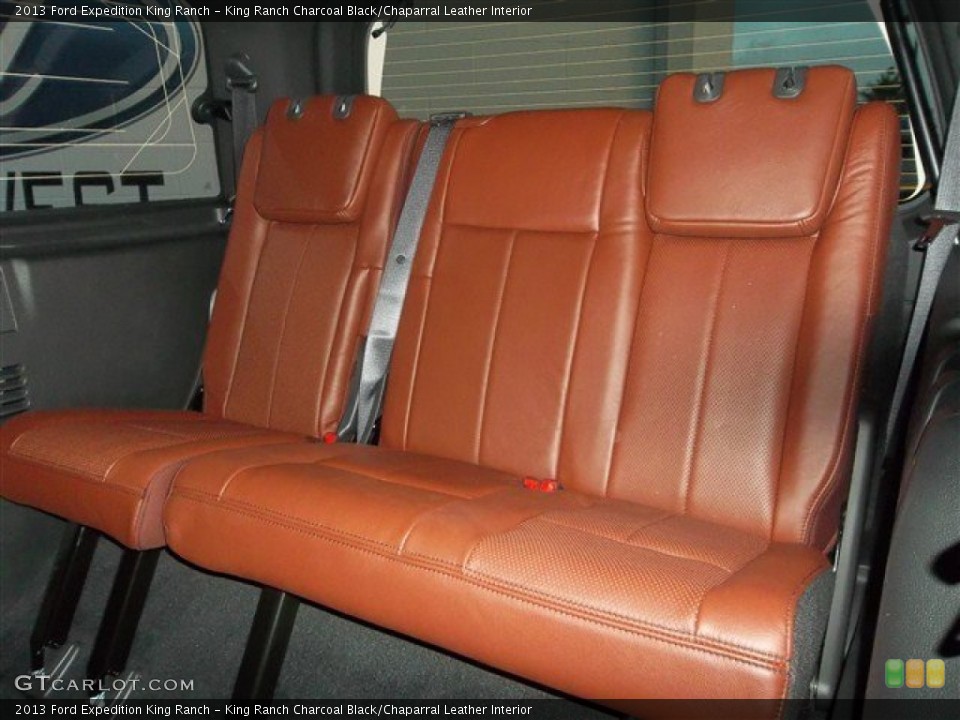 King Ranch Charcoal Black/Chaparral Leather Interior Rear Seat for the 2013 Ford Expedition King Ranch #78027409