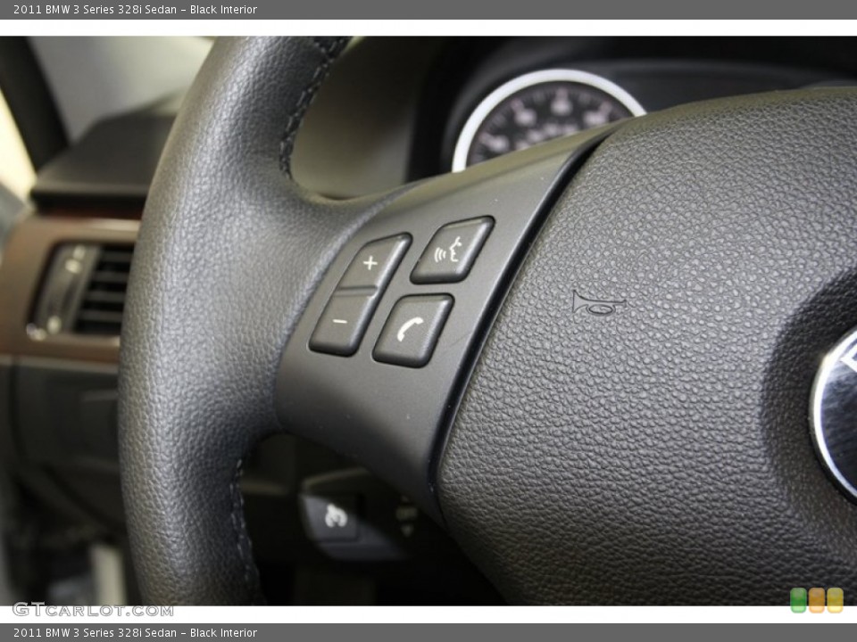 Black Interior Controls for the 2011 BMW 3 Series 328i Sedan #78027585