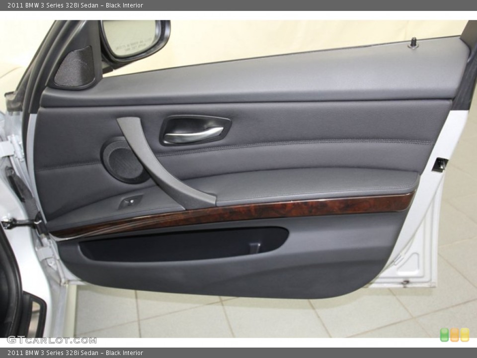 Black Interior Door Panel for the 2011 BMW 3 Series 328i Sedan #78027930