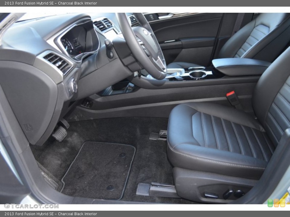 Charcoal Black Interior Photo for the 2013 Ford Fusion Hybrid SE #78028083