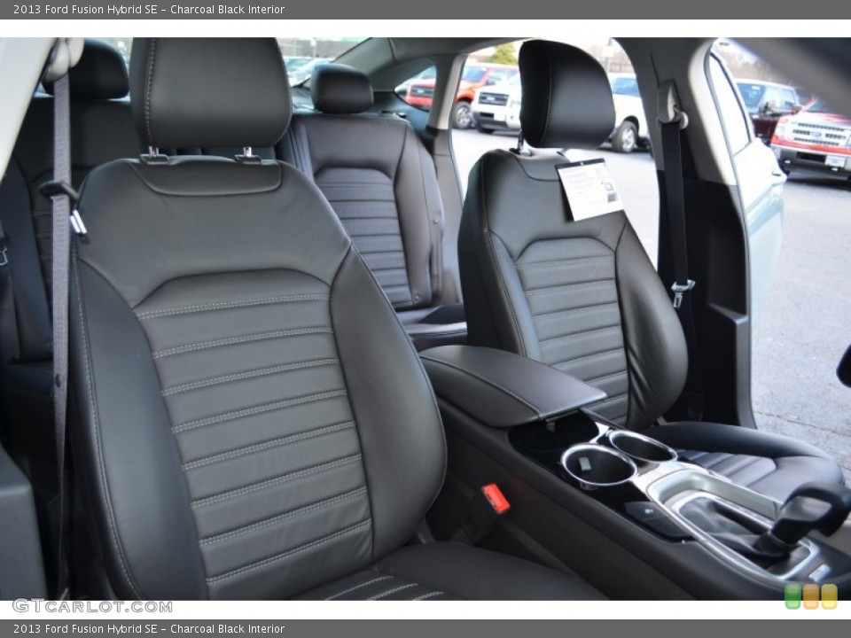Charcoal Black Interior Photo for the 2013 Ford Fusion Hybrid SE #78028230