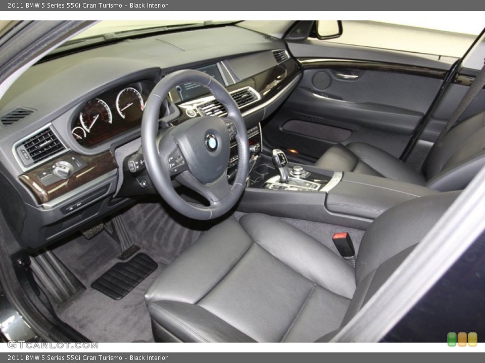 Black Interior Photo for the 2011 BMW 5 Series 550i Gran Turismo #78029130