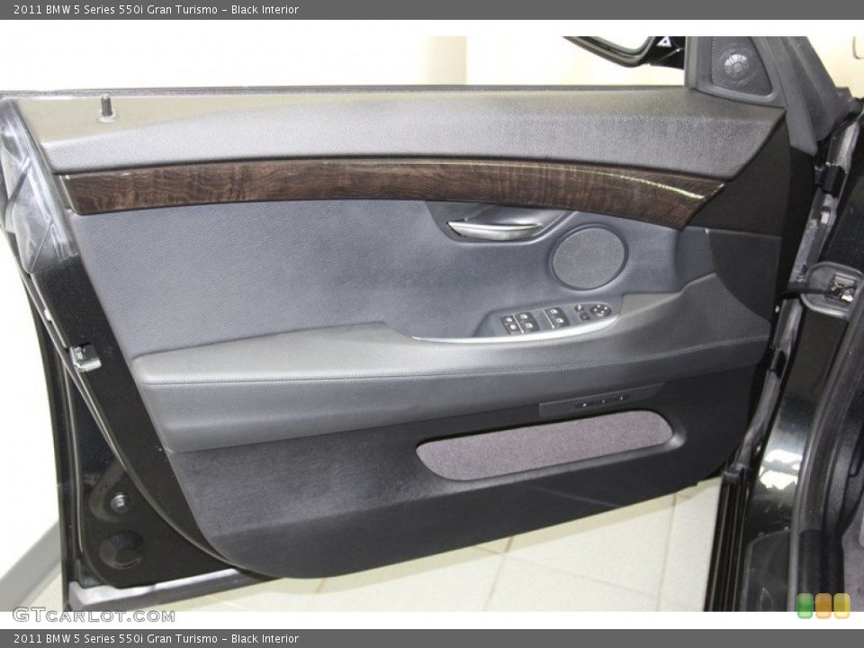 Black Interior Door Panel for the 2011 BMW 5 Series 550i Gran Turismo #78029145
