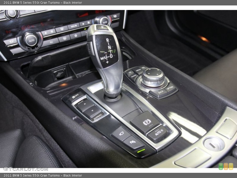 Black Interior Transmission for the 2011 BMW 5 Series 550i Gran Turismo #78029379