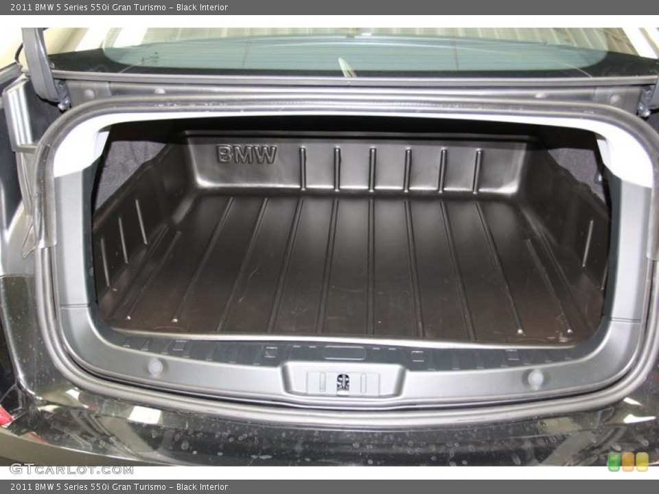 Black Interior Trunk for the 2011 BMW 5 Series 550i Gran Turismo #78029601