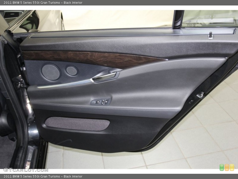 Black Interior Door Panel for the 2011 BMW 5 Series 550i Gran Turismo #78029640