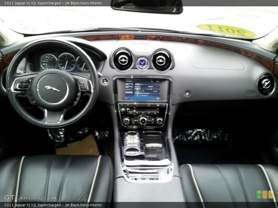 Jet Black/Ivory Interior Dashboard for the 2011 Jaguar XJ XJL Supercharged #78031299
