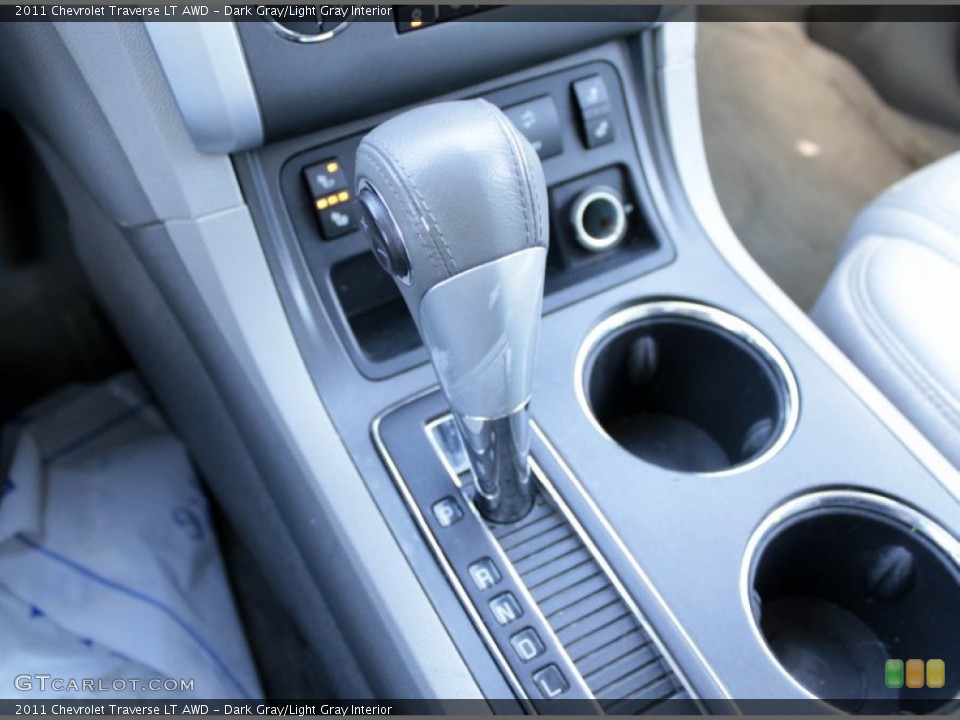 Dark Gray/Light Gray Interior Transmission for the 2011 Chevrolet Traverse LT AWD #78033057