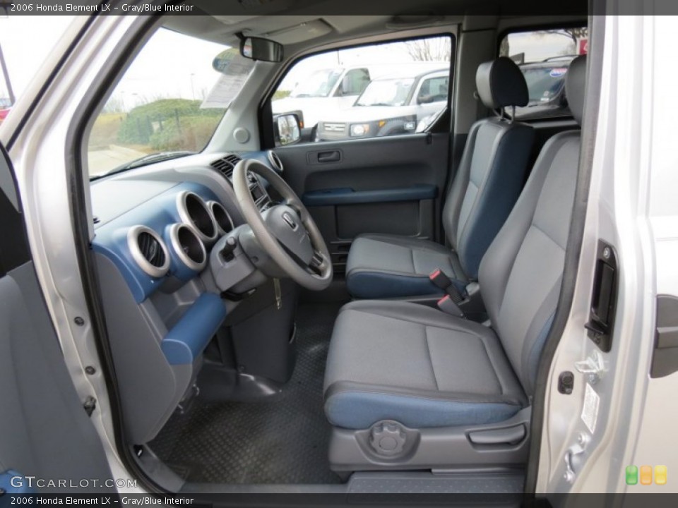 Gray/Blue Interior Photo for the 2006 Honda Element LX #78033459