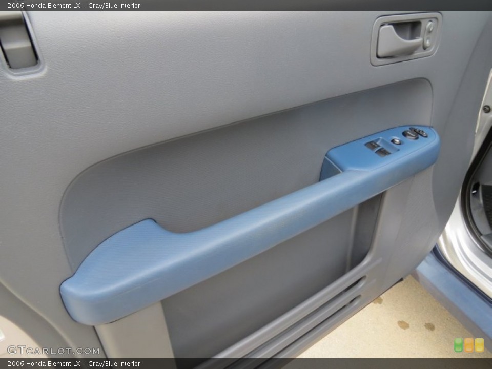 Gray/Blue Interior Door Panel for the 2006 Honda Element LX #78033477