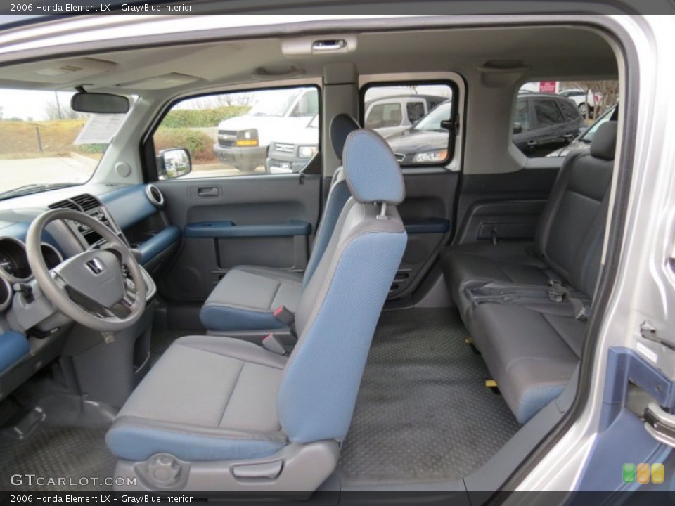 Gray/Blue Interior Photo for the 2006 Honda Element LX #78033488