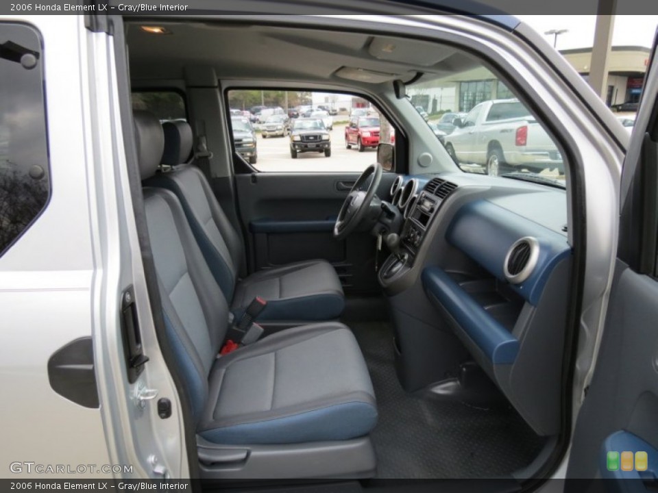 Gray/Blue Interior Front Seat for the 2006 Honda Element LX #78033520