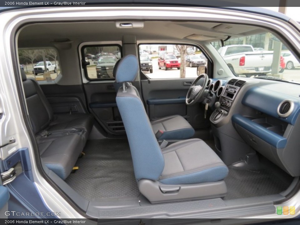 Gray/Blue Interior Front Seat for the 2006 Honda Element LX #78033531
