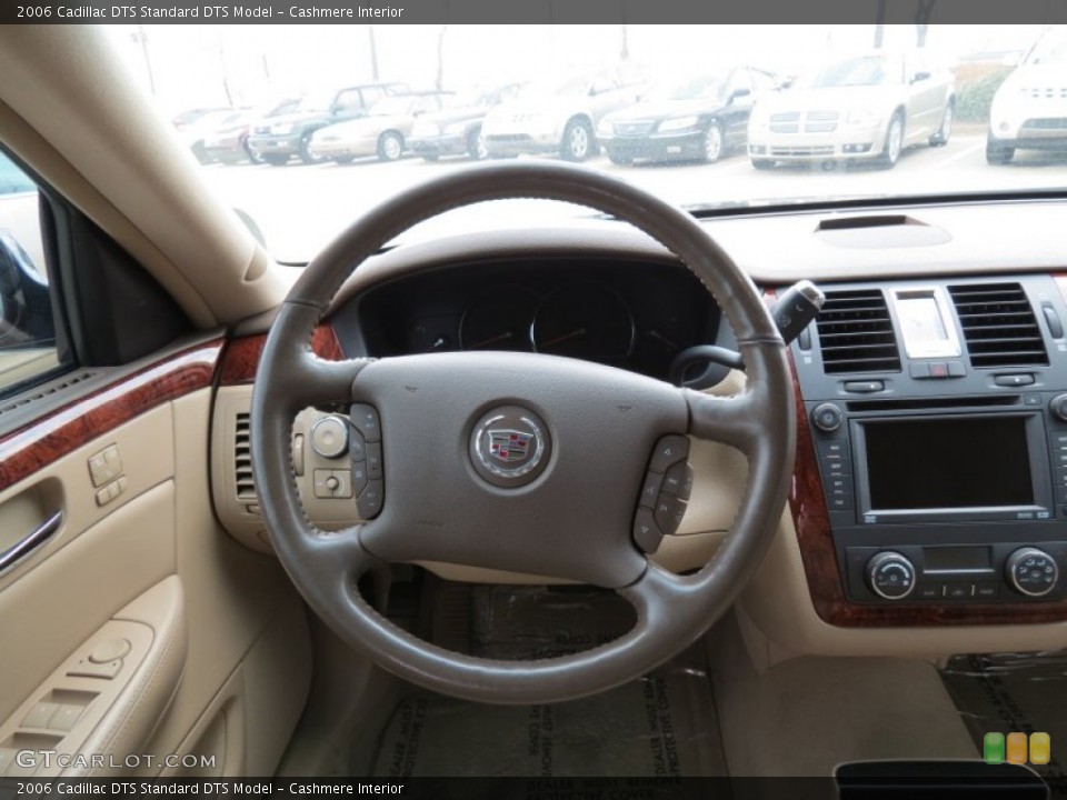 Cashmere Interior Steering Wheel for the 2006 Cadillac DTS  #78033756