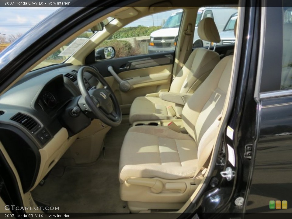 Ivory Interior Front Seat for the 2007 Honda CR-V LX #78033960