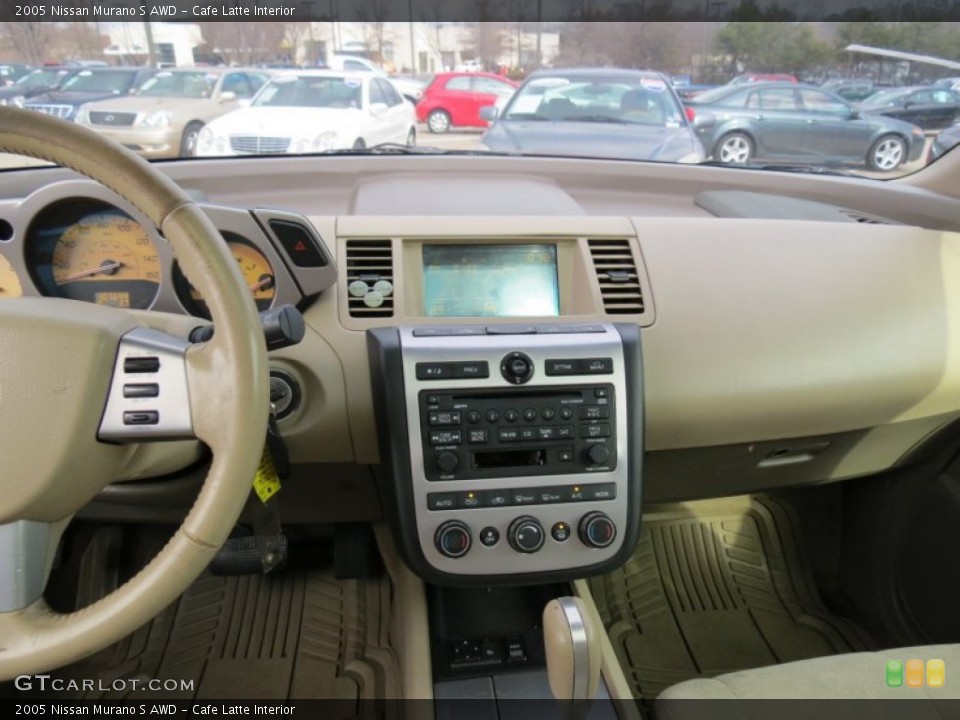 Cafe Latte Interior Dashboard for the 2005 Nissan Murano S AWD #78034656