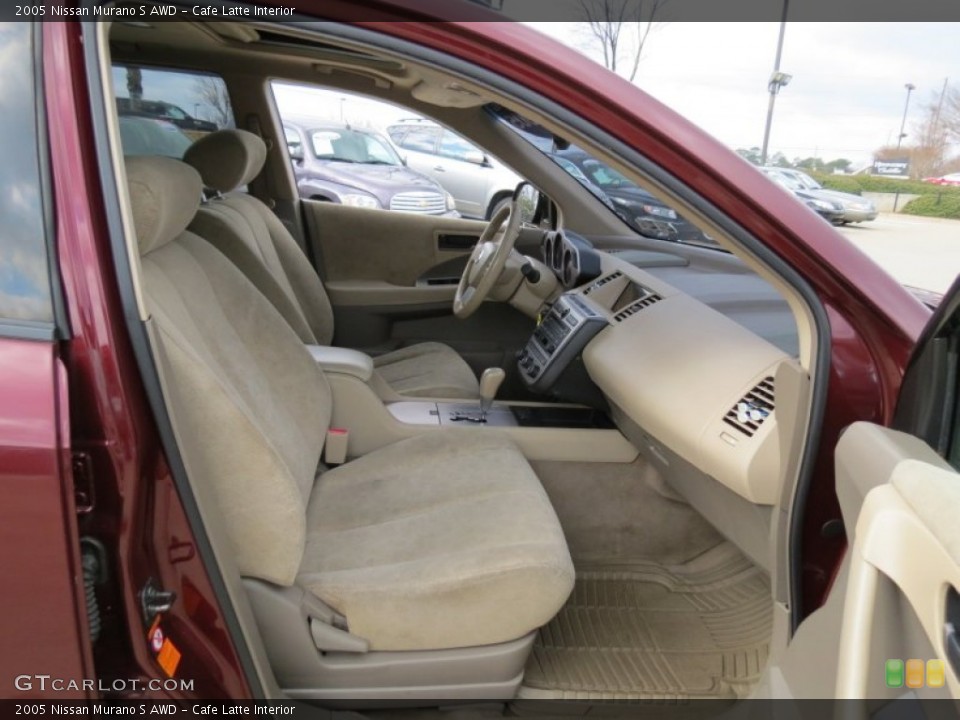 Cafe Latte Interior Front Seat for the 2005 Nissan Murano S AWD #78034719