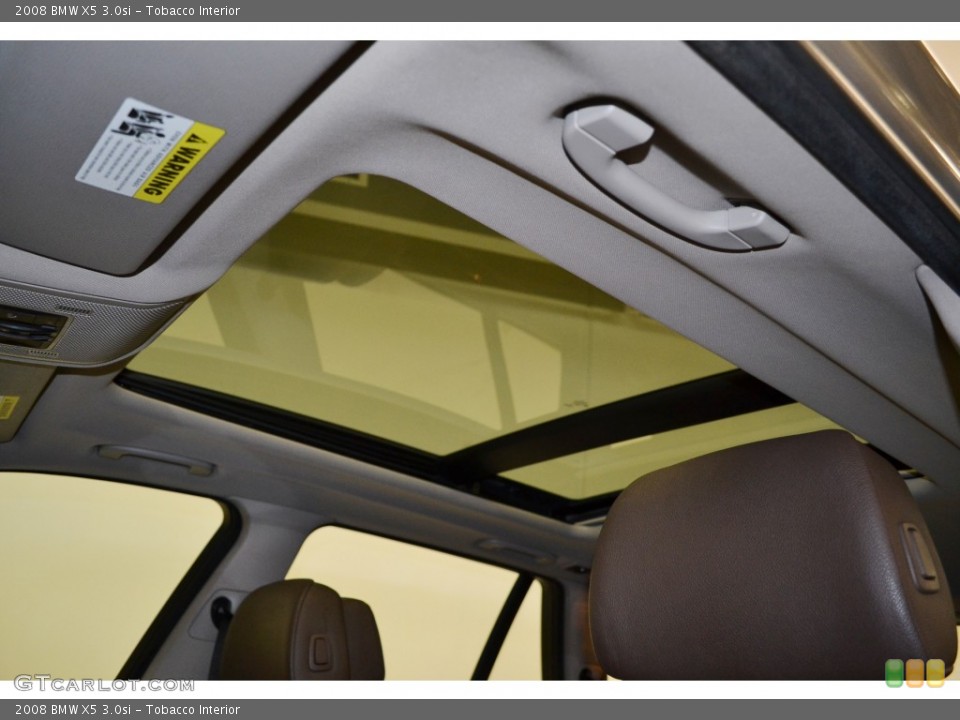 Tobacco Interior Sunroof for the 2008 BMW X5 3.0si #78035031