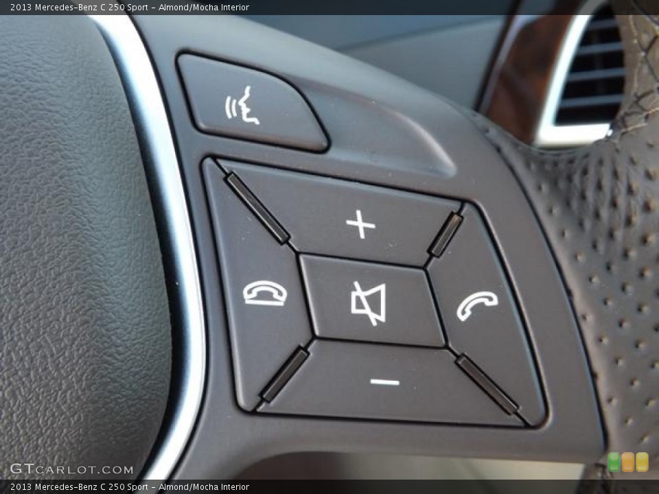 Almond/Mocha Interior Controls for the 2013 Mercedes-Benz C 250 Sport #78035296