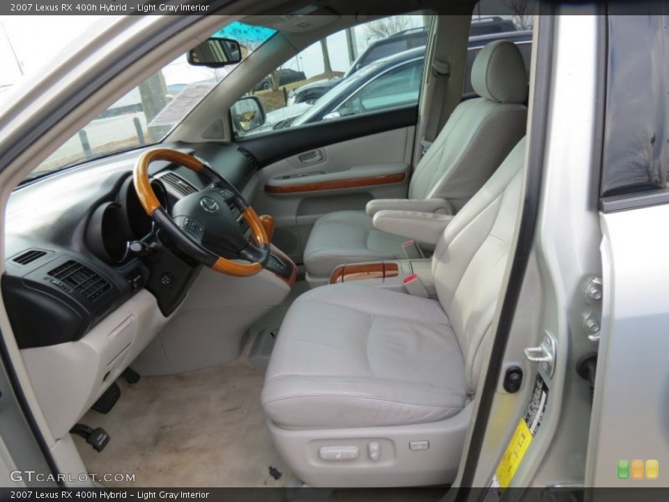 Light Gray Interior Photo for the 2007 Lexus RX 400h Hybrid #78035388