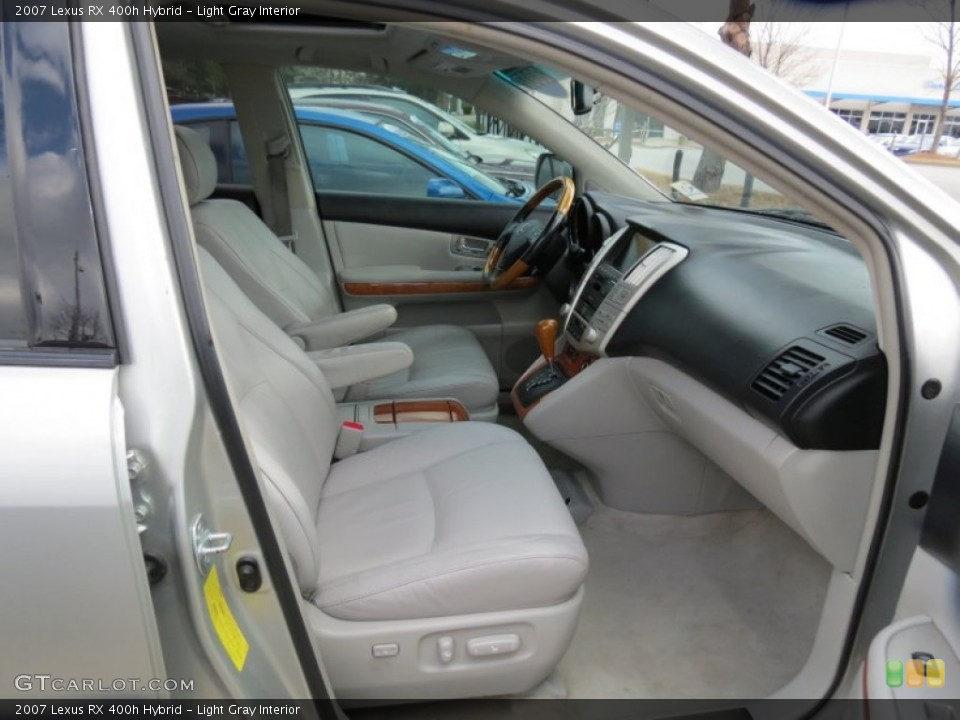 Light Gray Interior Photo for the 2007 Lexus RX 400h Hybrid #78035506