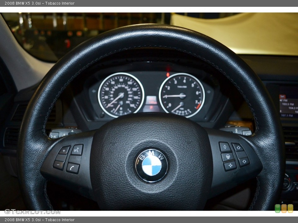 Tobacco Interior Steering Wheel for the 2008 BMW X5 3.0si #78035535