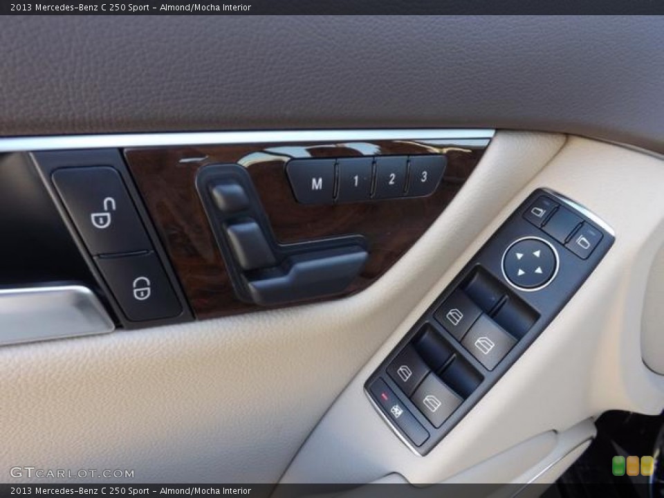 Almond/Mocha Interior Controls for the 2013 Mercedes-Benz C 250 Sport #78035589
