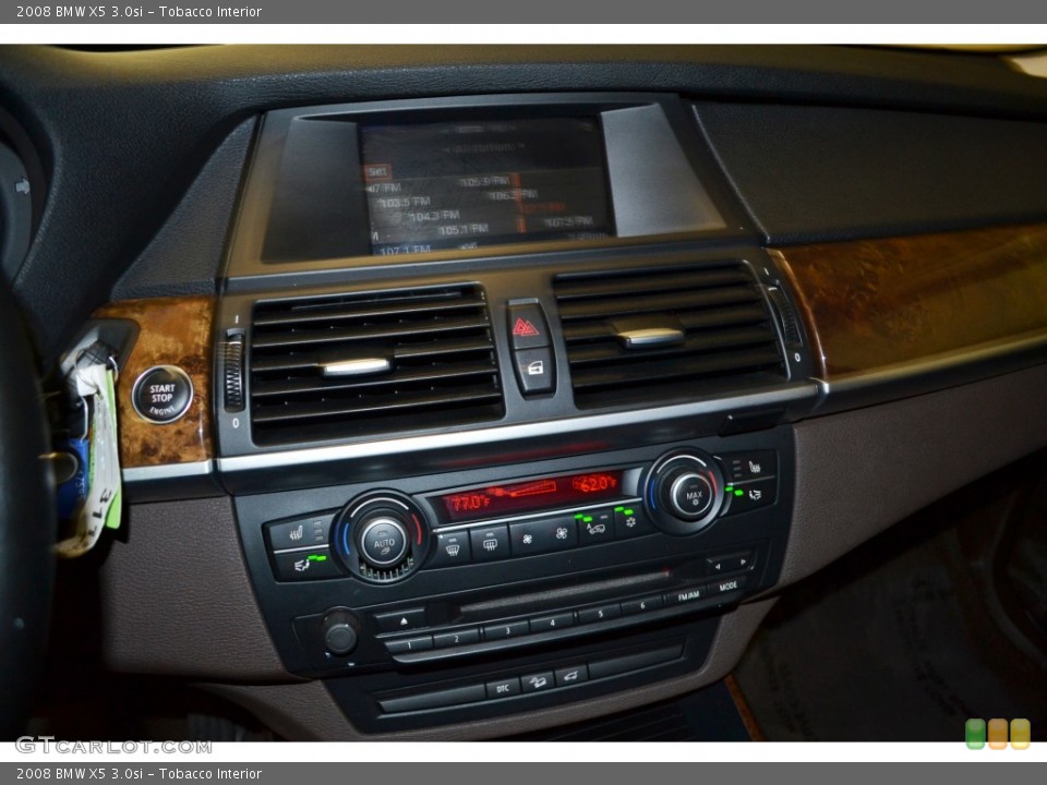 Tobacco Interior Controls for the 2008 BMW X5 3.0si #78035668