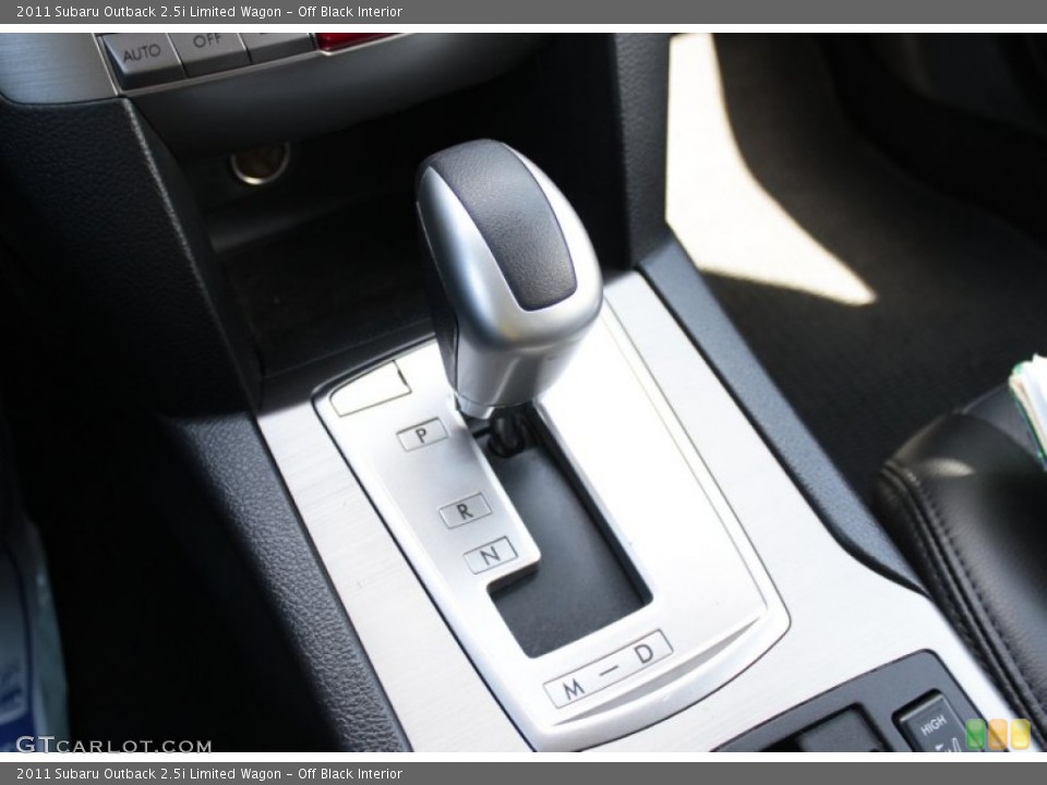 Off Black Interior Transmission for the 2011 Subaru Outback 2.5i Limited Wagon #78036009