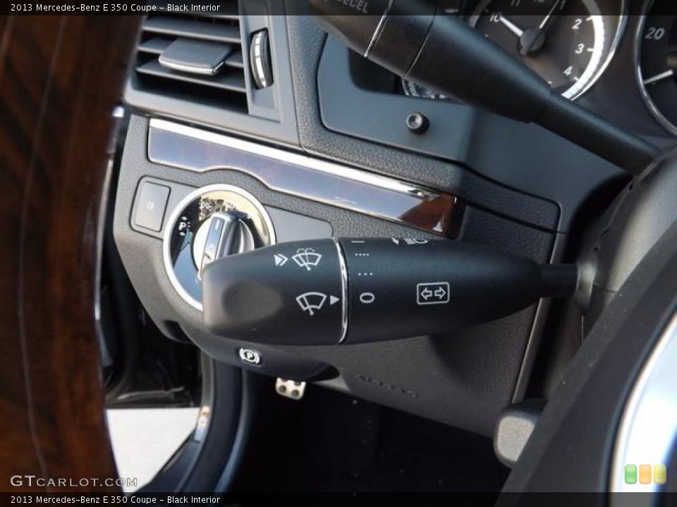 Black Interior Controls for the 2013 Mercedes-Benz E 350 Coupe #78036039