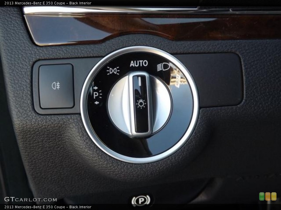 Black Interior Controls for the 2013 Mercedes-Benz E 350 Coupe #78036066