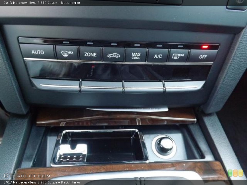 Black Interior Controls for the 2013 Mercedes-Benz E 350 Coupe #78036102