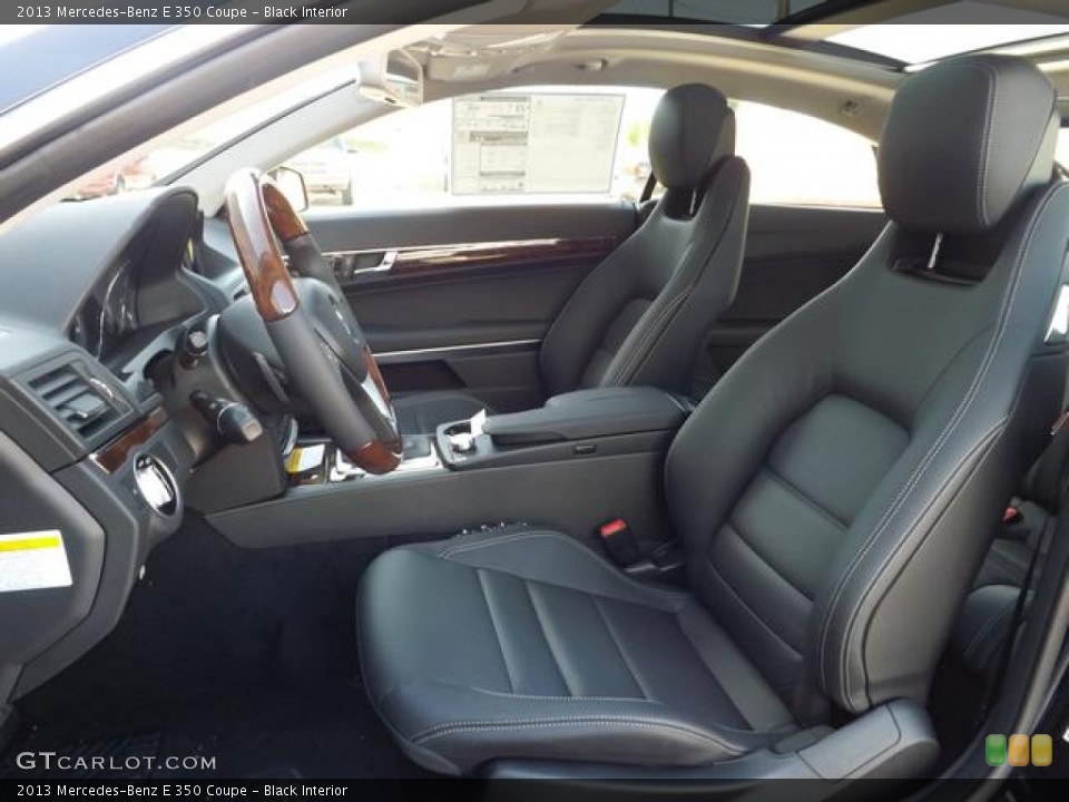 Black Interior Photo for the 2013 Mercedes-Benz E 350 Coupe #78036179
