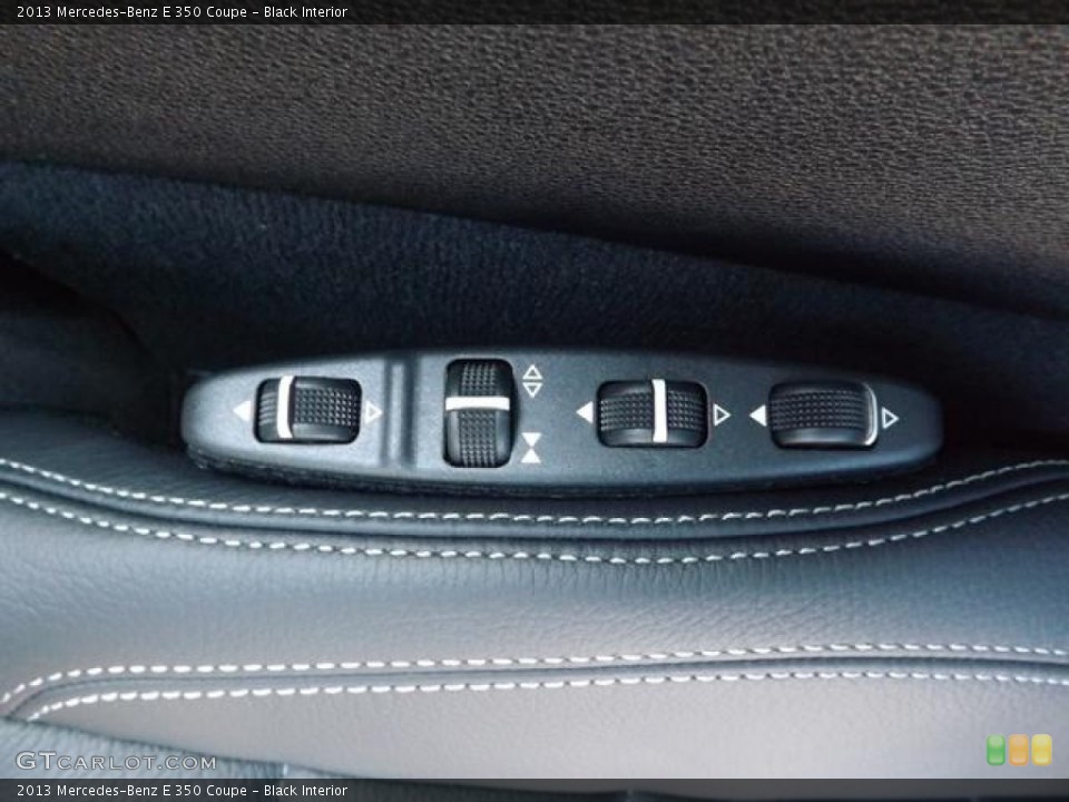Black Interior Controls for the 2013 Mercedes-Benz E 350 Coupe #78036198