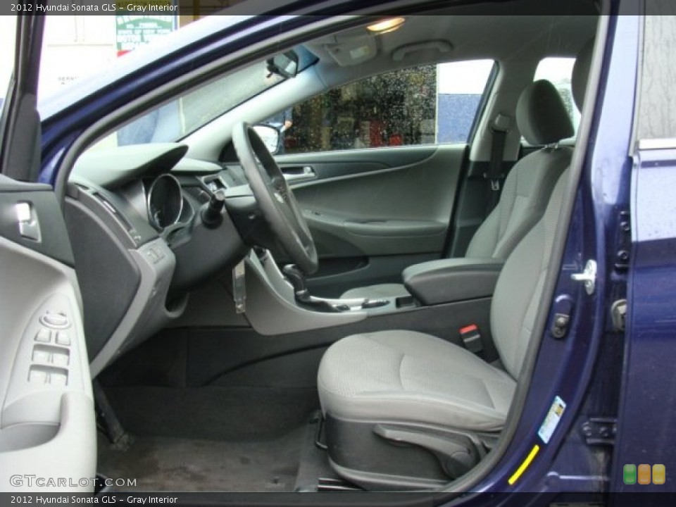 Gray Interior Photo for the 2012 Hyundai Sonata GLS #78036234