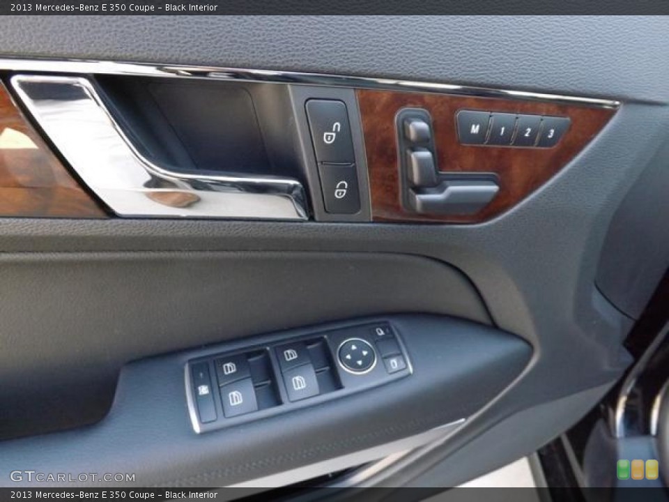 Black Interior Controls for the 2013 Mercedes-Benz E 350 Coupe #78036254
