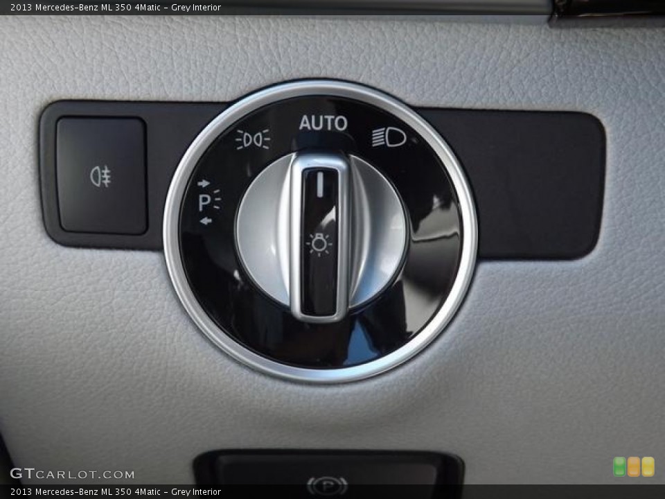 Grey Interior Controls for the 2013 Mercedes-Benz ML 350 4Matic #78037502