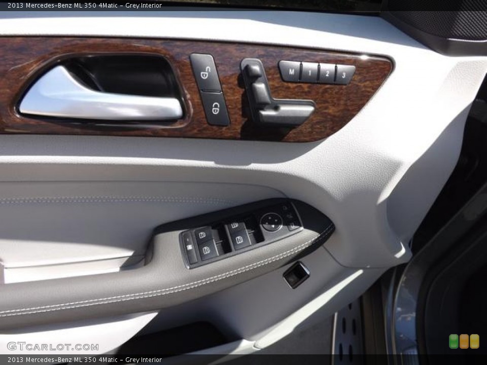 Grey Interior Controls for the 2013 Mercedes-Benz ML 350 4Matic #78037709