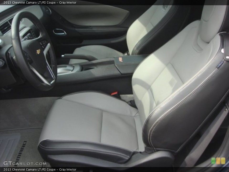 Gray Interior Front Seat for the 2013 Chevrolet Camaro LT/RS Coupe #78037775