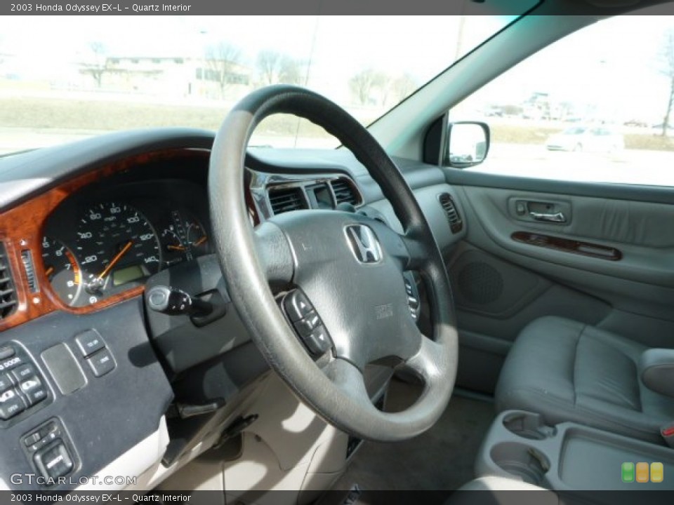 Quartz Interior Steering Wheel for the 2003 Honda Odyssey EX-L #78038364