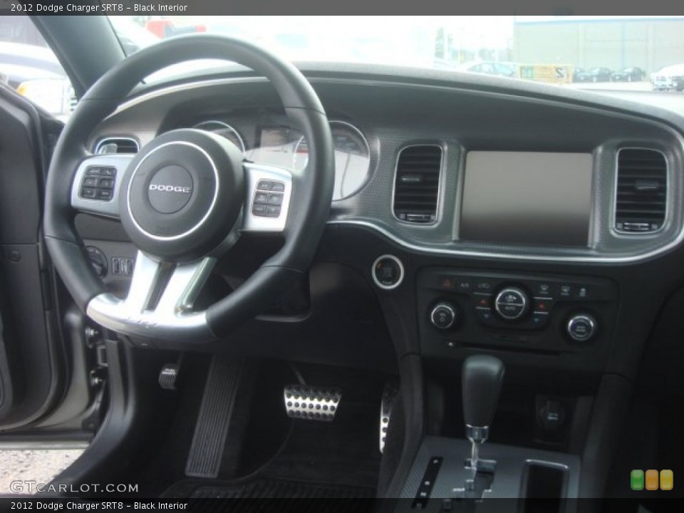 Black Interior Dashboard for the 2012 Dodge Charger SRT8 #78038700