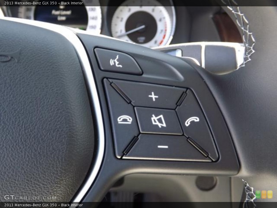 Black Interior Controls for the 2013 Mercedes-Benz GLK 350 #78038943