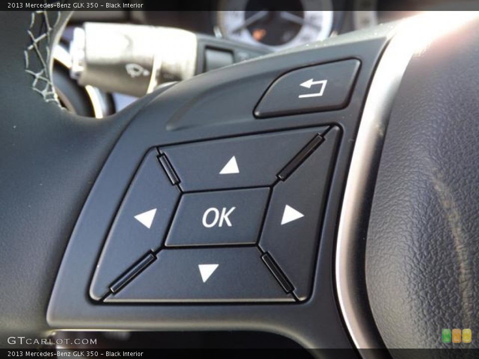 Black Interior Controls for the 2013 Mercedes-Benz GLK 350 #78038963