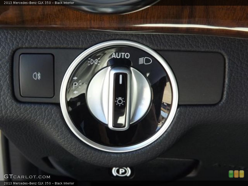 Black Interior Controls for the 2013 Mercedes-Benz GLK 350 #78039043