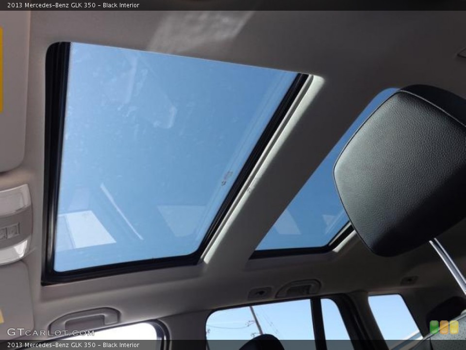 Black Interior Sunroof for the 2013 Mercedes-Benz GLK 350 #78039170