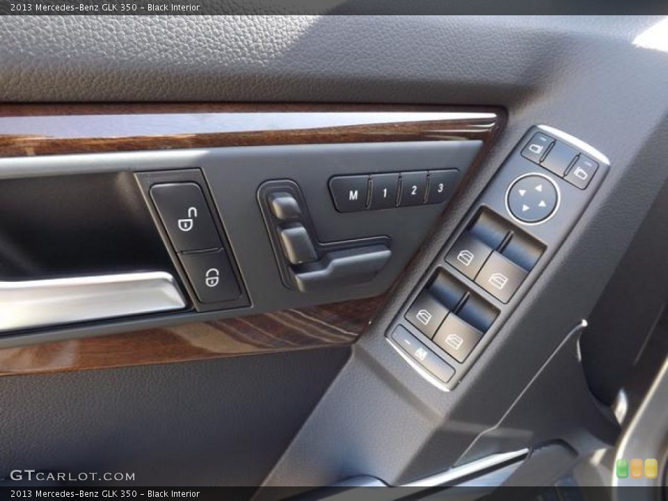 Black Interior Controls for the 2013 Mercedes-Benz GLK 350 #78039459