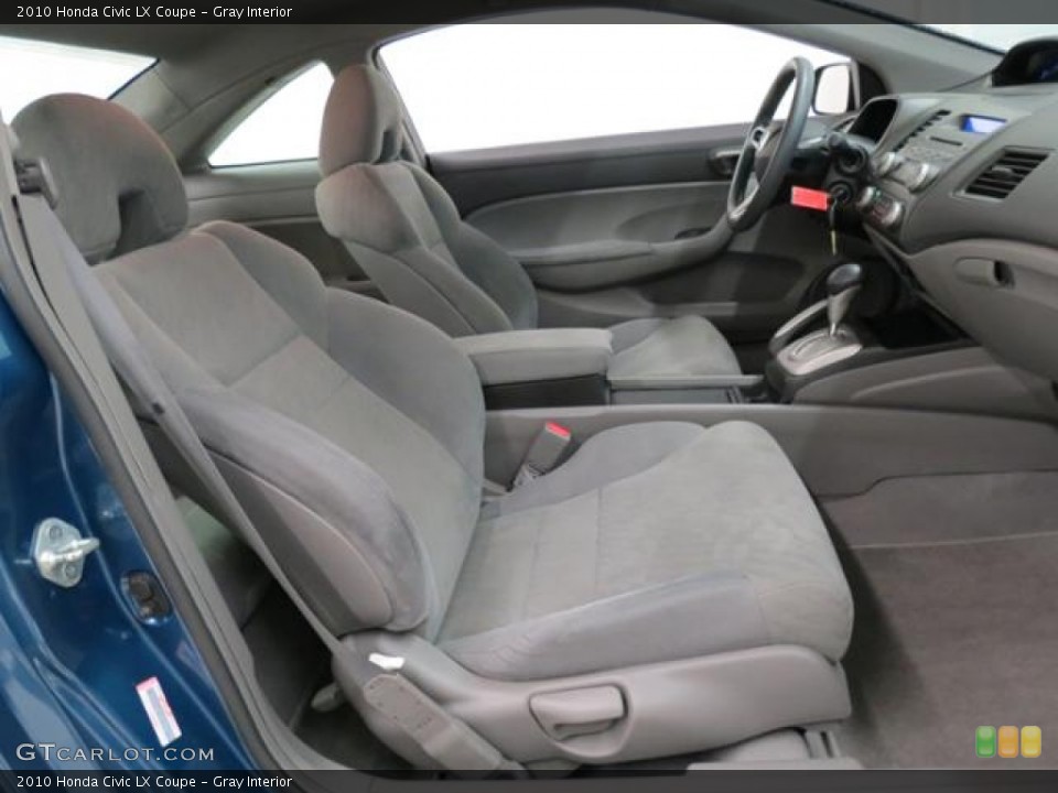 Gray Interior Photo for the 2010 Honda Civic LX Coupe #78040419