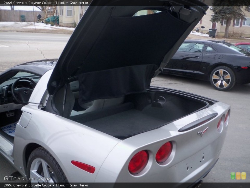Titanium Gray Interior Trunk for the 2006 Chevrolet Corvette Coupe #78040477